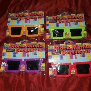 LEGO BLOCK STYLE SUNGLASSES HALLOWEEN FUN!!